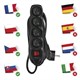 Extension lead 4 sockets 5m EMOS PC1415R