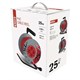 Extension cable on drum - 4 sockets 25m EMOS P194252