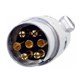 Towing device plug 7 pin COMPASS 07452 Alu