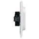 Double socket ELECTROMALT OVA1029W OVAL
