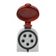 Socket DPM 5p 16A 400V IP44 WS-GS-5-16A
