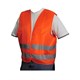 Reflective warning vest COMPASS 01511 XL