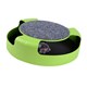 Hračka pre mačky - myš v kruhu sa škrabacím kobercom HUTERMANN 3081