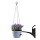 Wall-mounted flowerpot MARINA 20cm terracotta self-irrigation