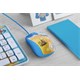 Wired mouse YENKEE YMS 1020BE USB FANTASY blue