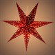 Dekorace vánoční RETLUX RXL 338 WW hvězda červená