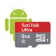 Karta paměťová SANDISK Micro SDHC 8GB Class 10 + adaptér