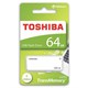 Flash disk TOSHIBA 64GB USB 2.0 bílý