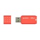 Flash disk GOODRAM USB 3.0 128GB bílo-oranžový