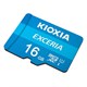 Memory card KIOXIA micro SD 16 GB with an adapter