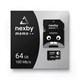 Karta paměťová NEXBY micro SD 64 GB s adaptérem