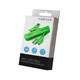 Cable USB -> iPhone 4/iPhone 5/Micro USB green 3in1