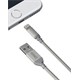 Kábel YENKEE YCU 611 SR USB/Lightning 1m Silver