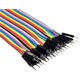 Connecting wires dupont 40pin, length 20cm, male-male