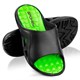 Men's slippers SPOKEY LIDO size 44 black - green