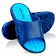 Slippers SPOKEY LIDO band, size 44 blue