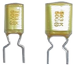 Kondenzátor svitkový 18N/50V AMZV rad. rm5 C