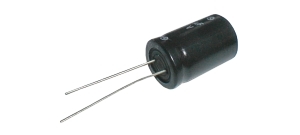 Kondenzátor elektrolytický  10M/400V 18x36-5 105° rad.C