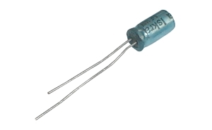 Kondenzátor elektrolytický   1M/100V 6x12-2.5   rad.C
