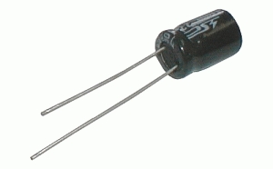 Kondenzátor elektrolytický 330M/25V 8x12-3.5  105*C  rad.C