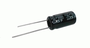 Kondenzátor elektrolytický   1G/35V 13x21  105*C  rad.C