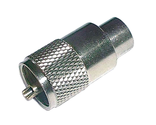 Konektor UHF (PL) kabel 10mm (RG8,213) samořez.-twist on