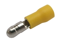 Konektor kruhový 5mm, vodič 4.0-6.0mm žlutý