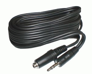Kabel TIPA JACK 3.5 konektor/JACK 3.5 zdířka 3m