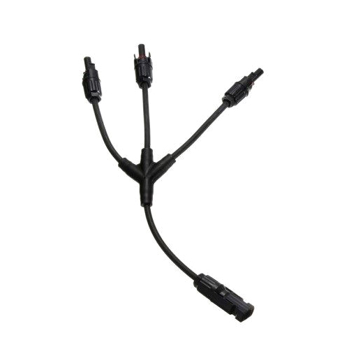 Kabel TIPA MC4 rozbočení 1x konektor/ 3x zdířka 30cm