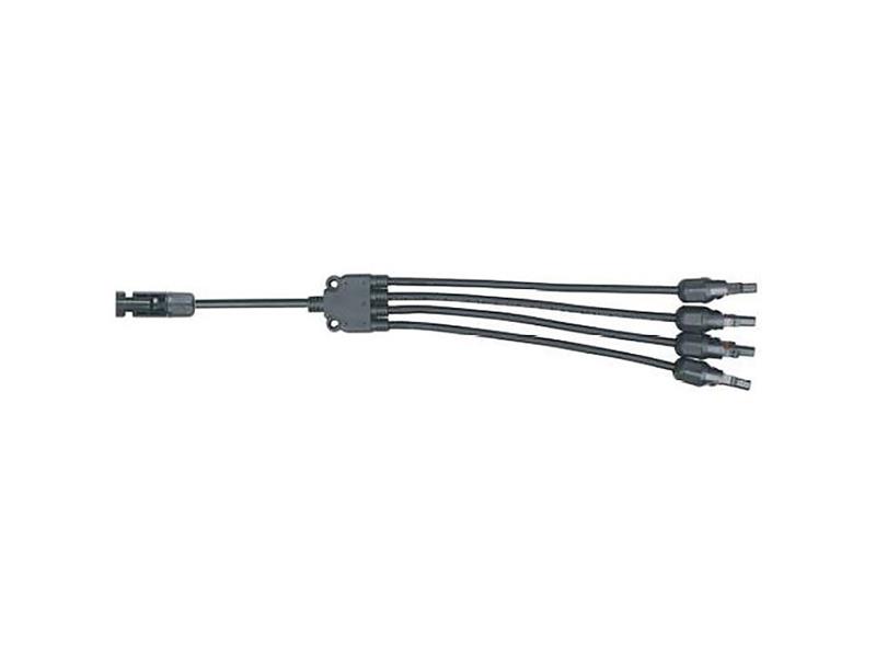 E-shop Kábel TIPA MC4 rozbočenie 1x konektor/ 4x zdierka 30cm