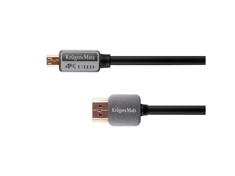 Kabel KRUGER & MATZ KM0327 HDMI - micro HDMI 1,8 m
