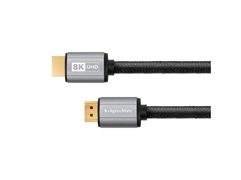 Kabel KRUGER & MATZ KM1264 HDMI 8K 0,9m