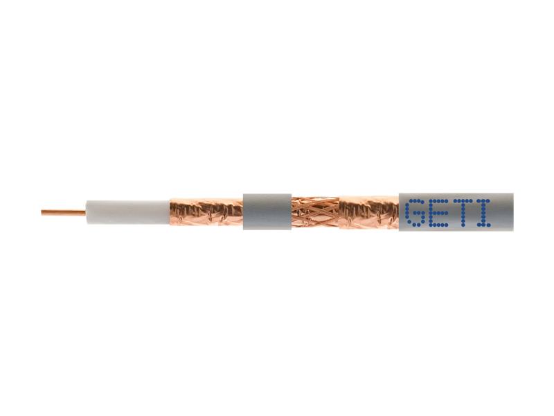 Koaxiální kabel Geti 413CU PVC (250m)
