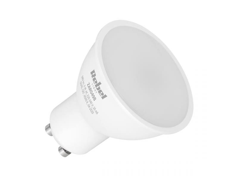 Žárovka LED GU10  5W SPOT bílá studená REBEL ZAR0498