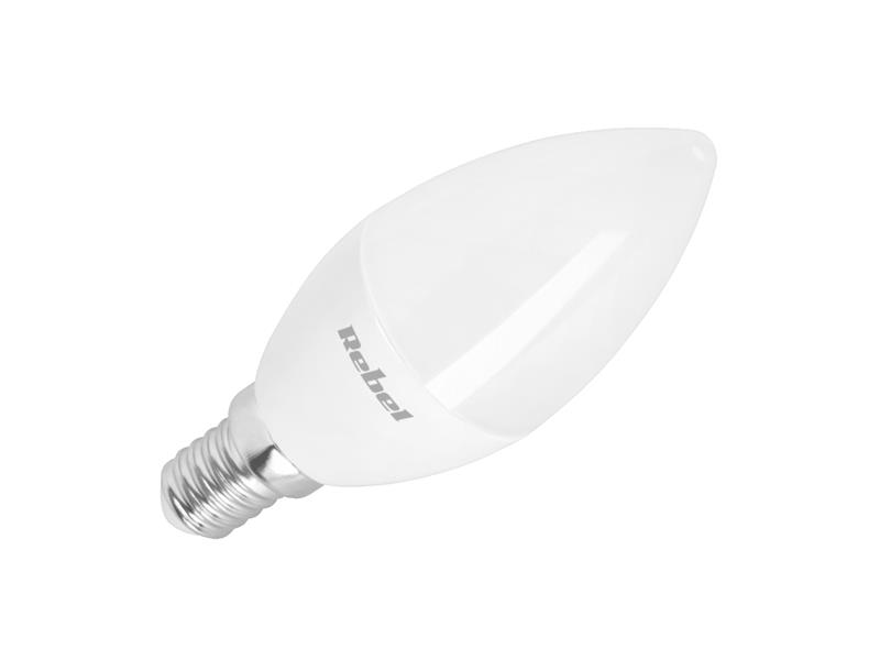 Žárovka LED E14 6W REBEL bílá přírodní ZAR0522