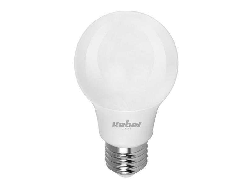 Žárovka LED E27 8,5W A60 REBEL bílá studená ZAR0553