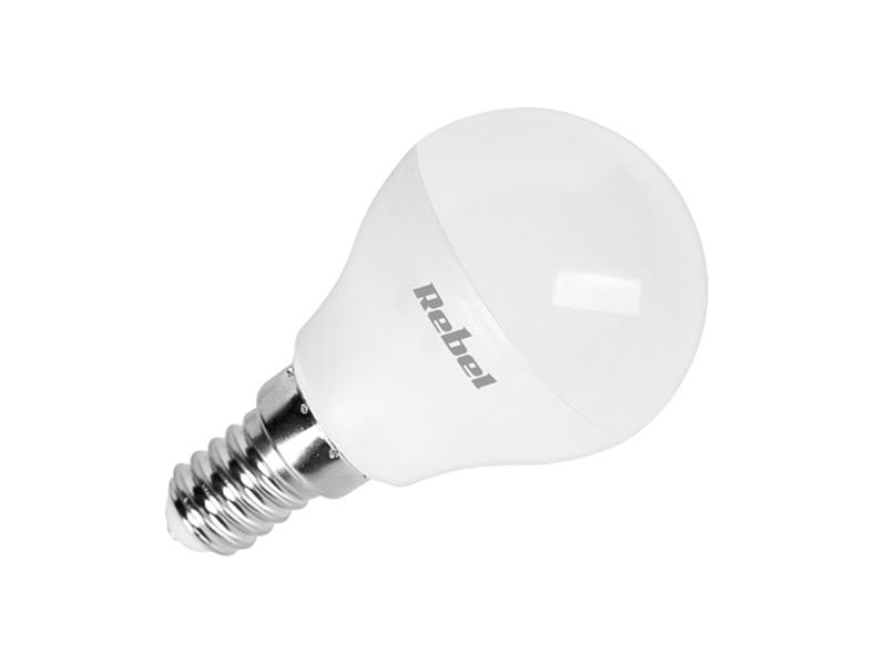 Žárovka LED E14 8W G45 REBEL bílá teplá ZAR0519-1