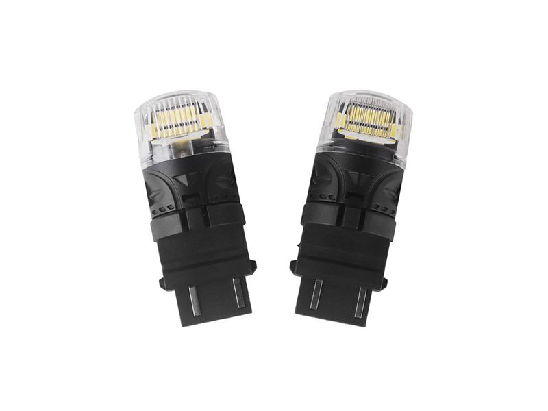 Autožiarovka LED T20 (3157) 12V CARCLEVER 16LED 2835SMD biela 2ks