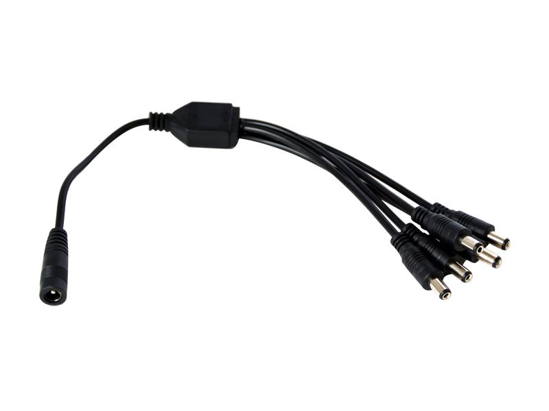 Kabel pro LED pásek rozbočovací - 5x vidlice, zásuvka
