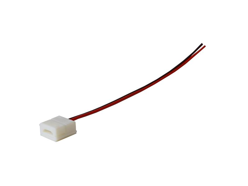 Konektor nepájivý s vodičem pro LED pásky o šířce 8mm 3528, 2835 IP65