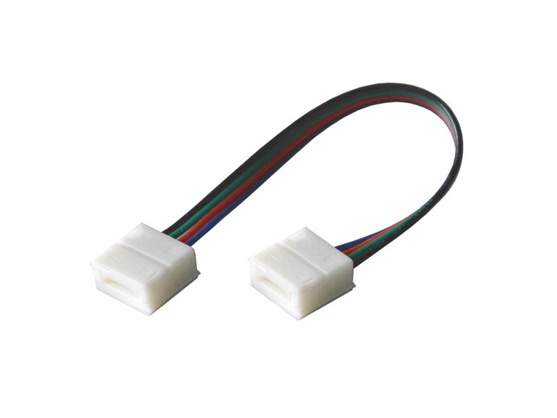 Spojka nepájivá pro RGB LED pásky 5050 30,60LED/m o šířce 10mm s vodičem, IP65