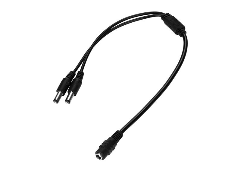 Kabel pro LED pásek rozbočovací - 2x vidlice, zásuvka