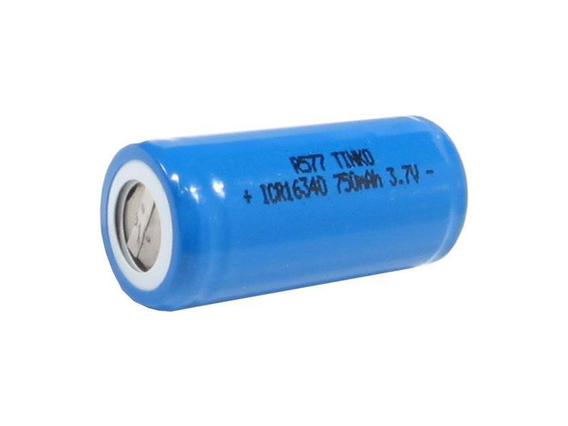 Baterie nabíjecí Li-Ion 16340 3,7V/750mAh TINKO