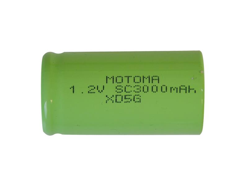 Baterie nabíjecí NiMH SC 1,2V/3000mAh MOTOMA