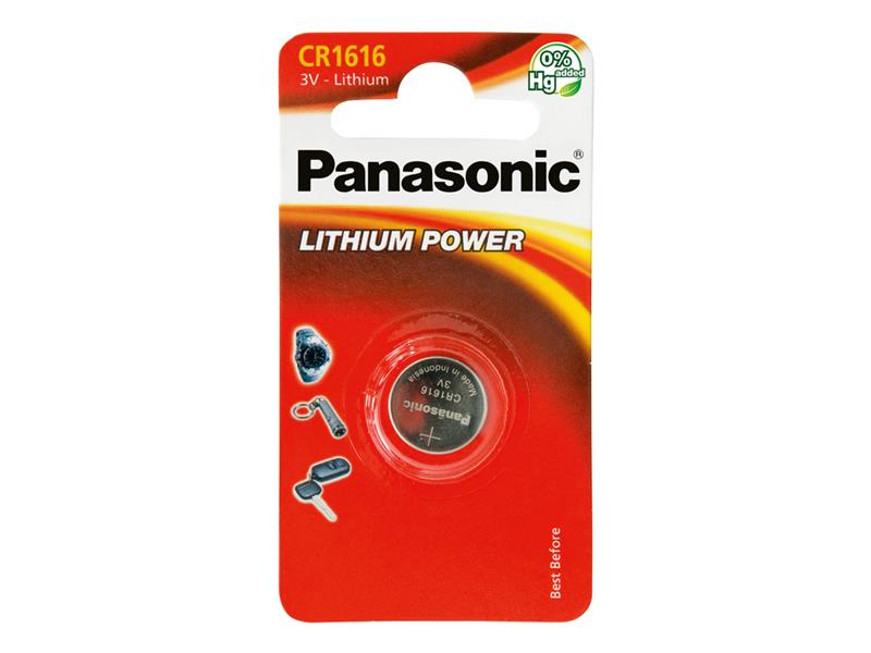 Baterie CR1616 PANASONIC lithiová 1BP