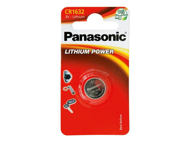 Baterie CR1632 PANASONIC lithiová 1BP