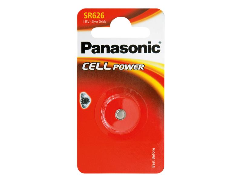 Baterie 377 PANASONIC do hodinek 1ks / blistr