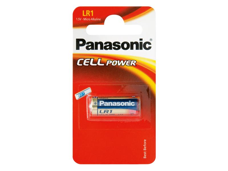 Baterie LR1(E90) PANASONIC Cell Power alkalická 1BP
