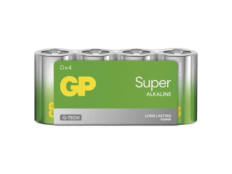 E-shop Batéria D (R20) alkalická GP Super 4ks
