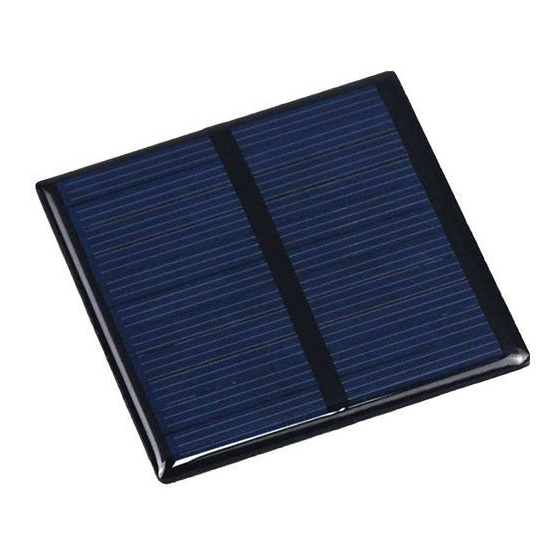 Fotovoltaický solární panel mini 2V/150mA polykrystalický